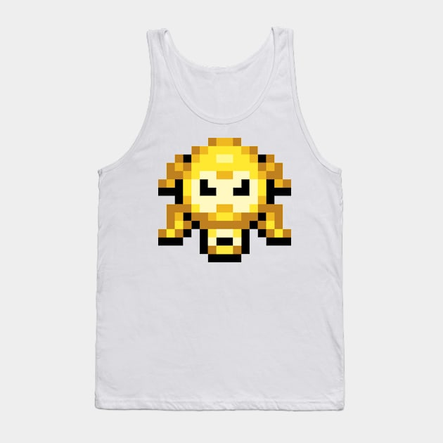 Golden Octorok Sprite Tank Top by SpriteGuy95